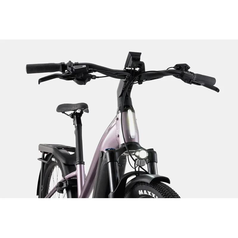  Cannondale Tesoro Neo X 1 ST Unisex Electric Hybrid Bike - Lavender-3